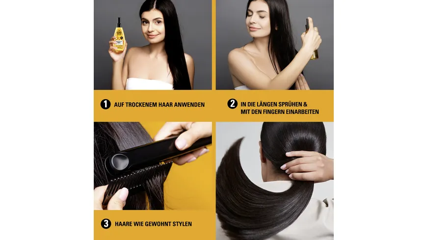 GLISS KUR Spray 150 ml Hitzeschutz Öl-Spray Oil Nutritive 150 ml