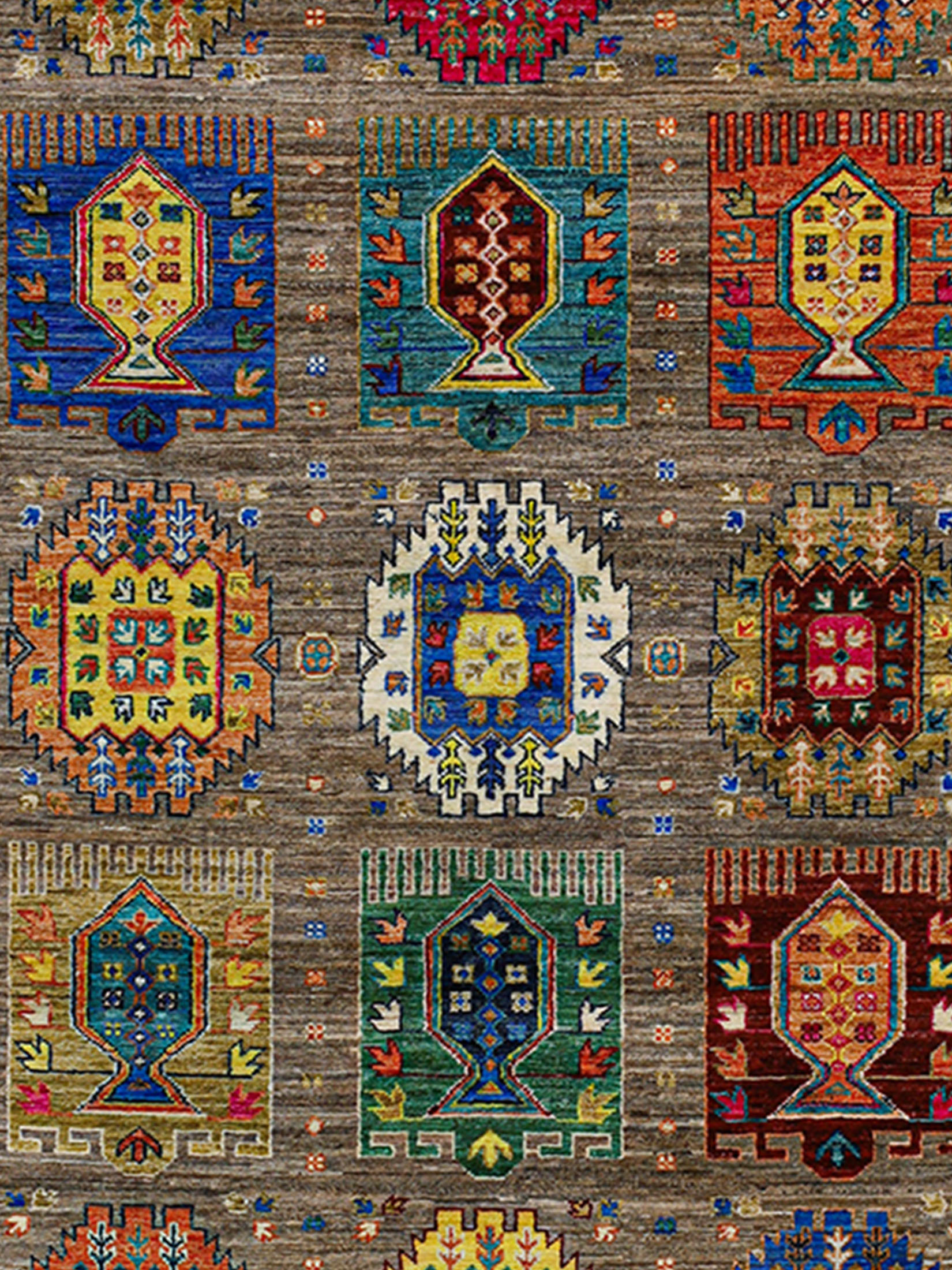 Kazak Ghazni ca. 175 x 247 cm, Unikat / Einzelstück