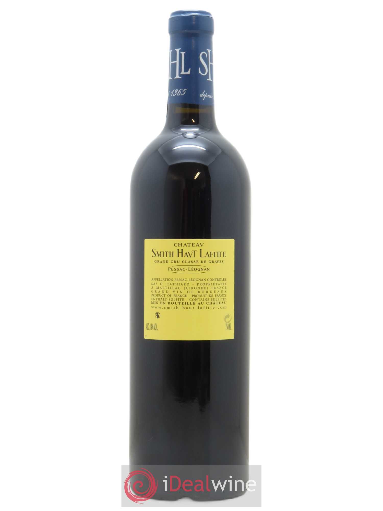 Château Smith Haut Lafitte Cru Classé de Graves (CBO à partir de 6 bts) 2016 - Lot de 1 Bouteille