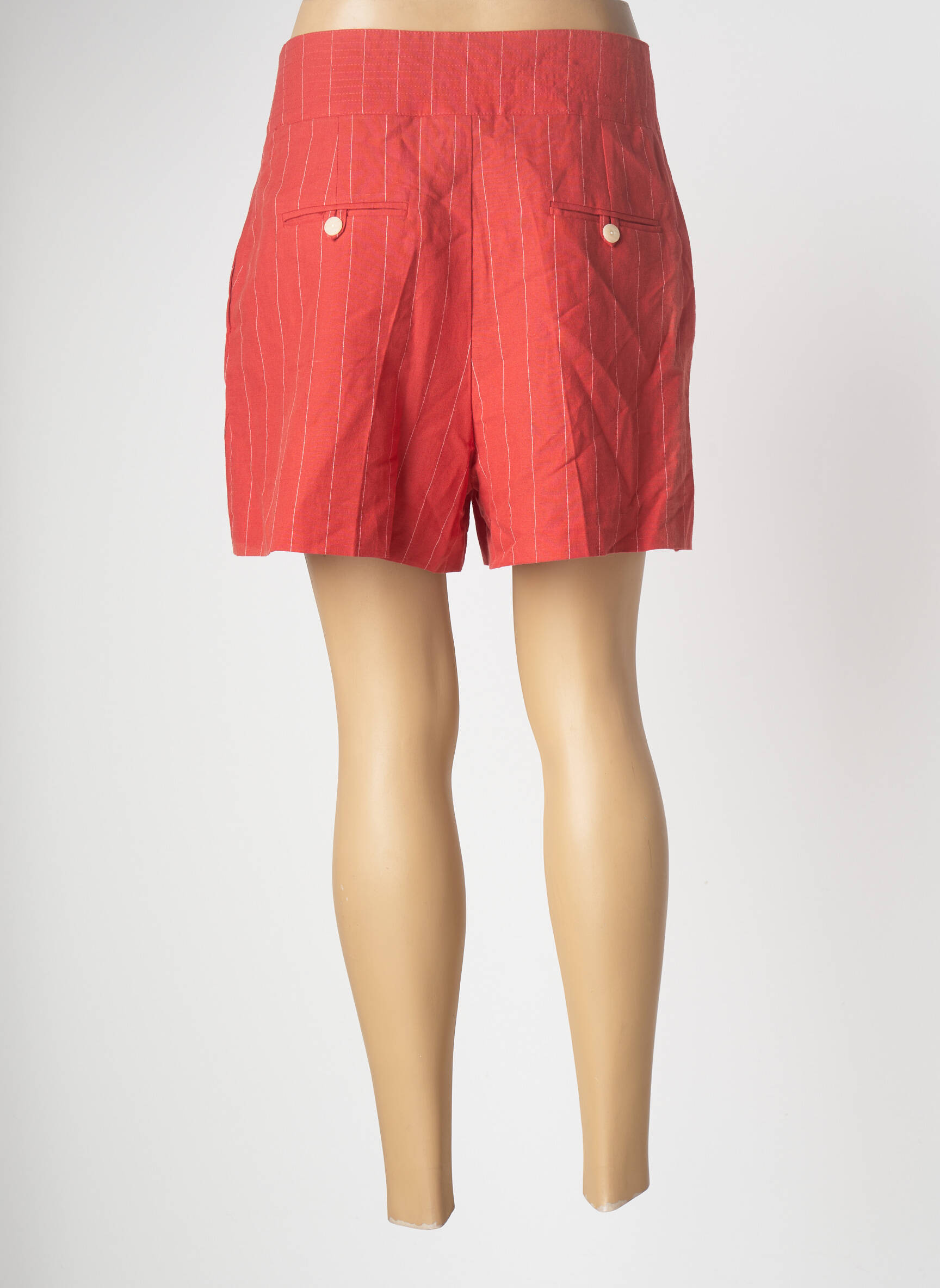 Mango Shorts 1 Femme couleur rouge