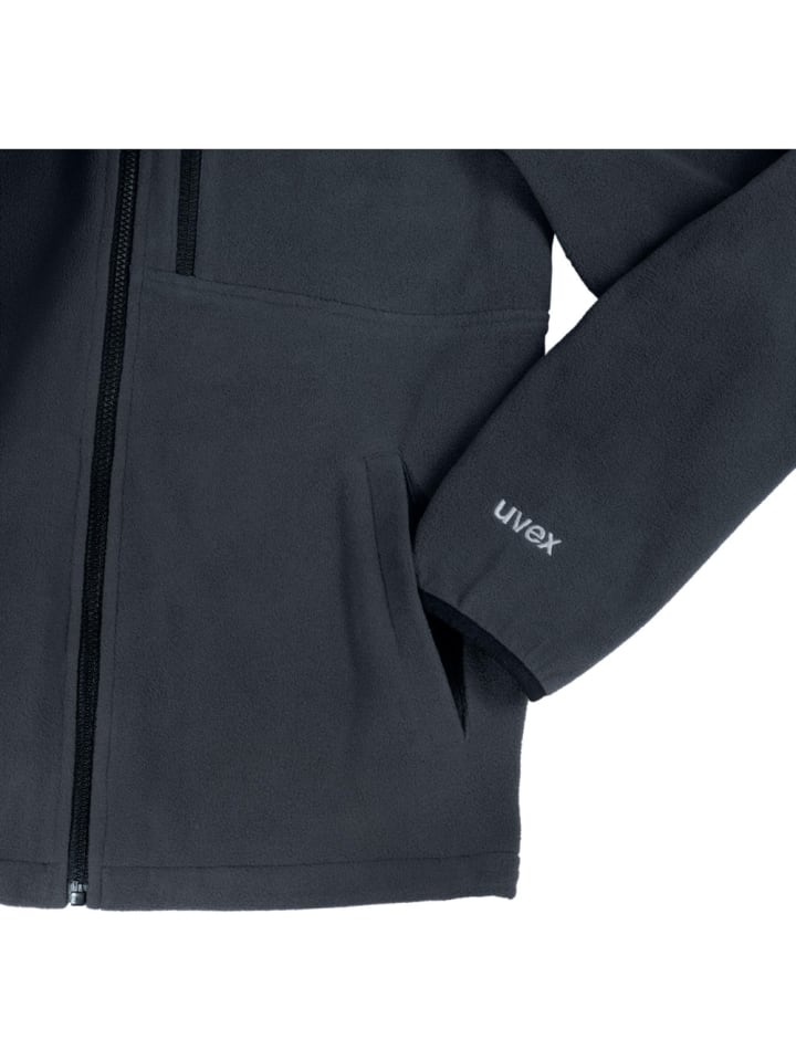Uvex Fleecejacke/Fleecepullover in Grau günstig kaufen