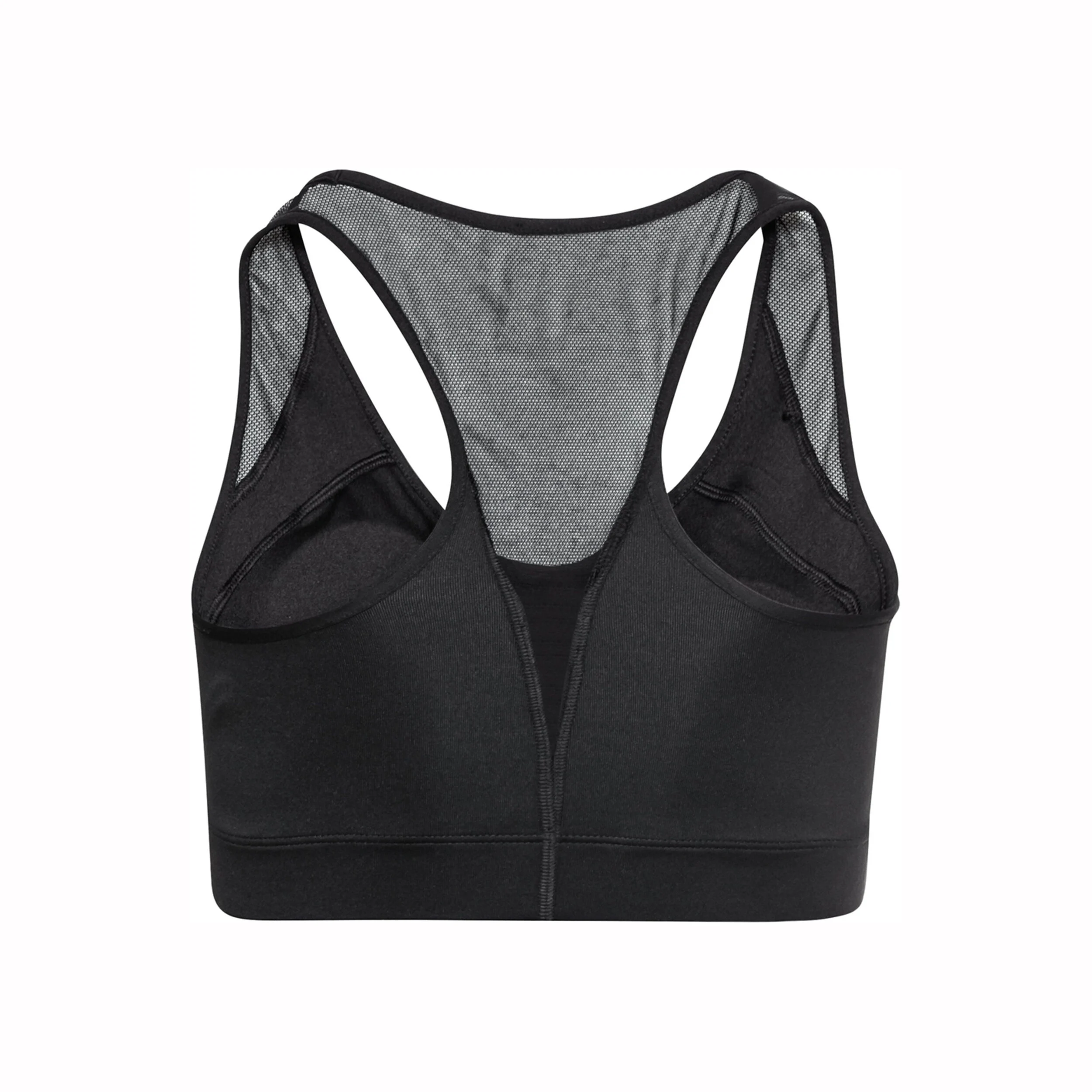 Essential Mesh Sport-BH Damen - Schwarz