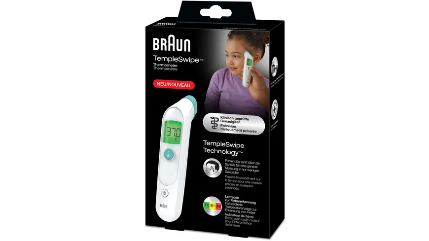 BRAUN Stirnthermometer TempleSwipe™ BST200