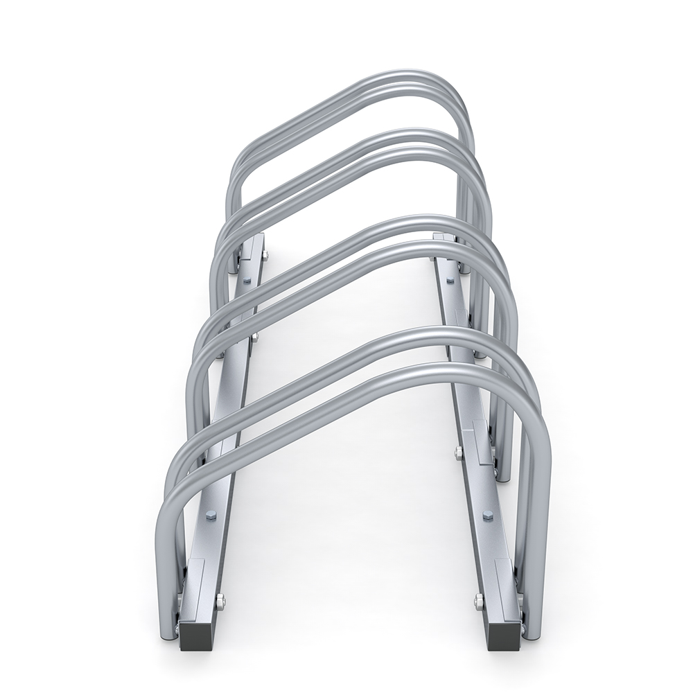 Monzana Fahrradständer für 4 Fahrräder 95 x 32 x 27 cm