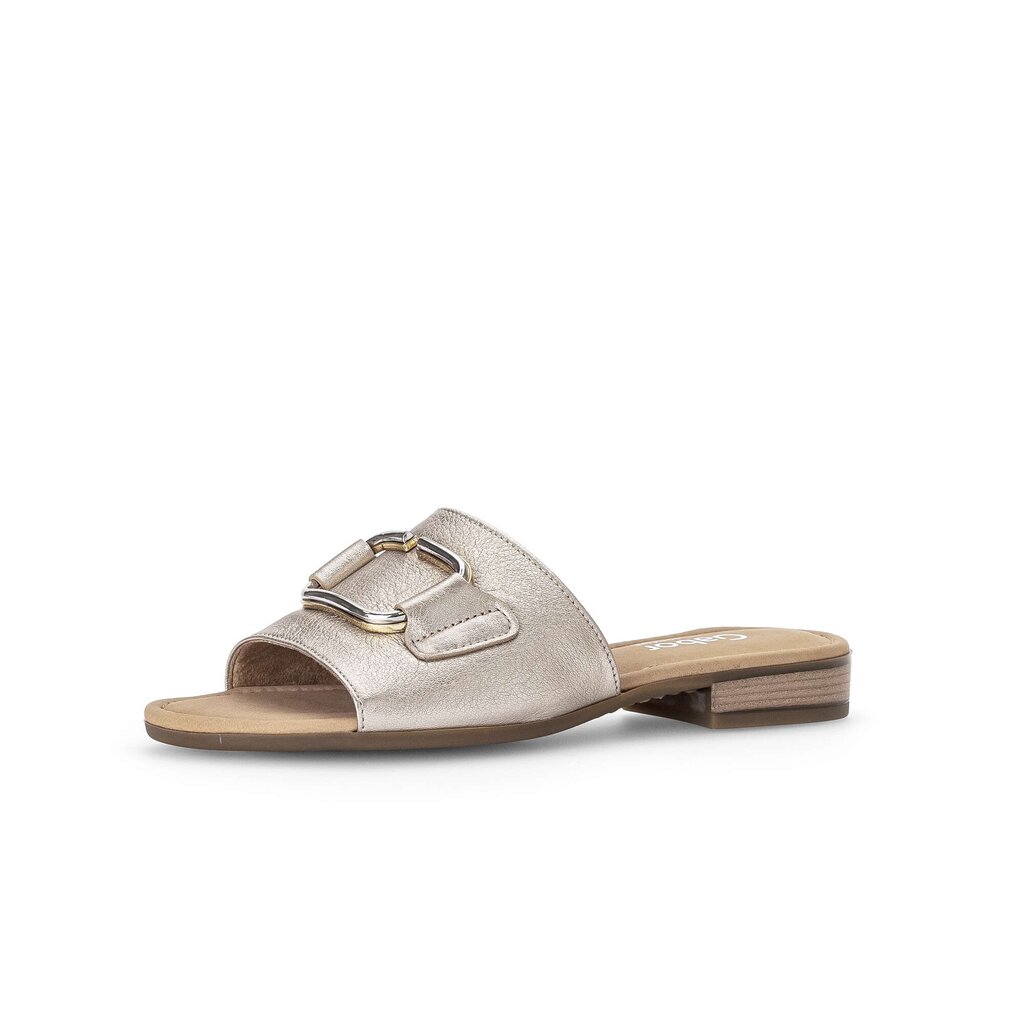 Gabor comfort Pantolette gold