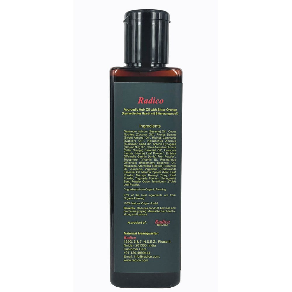 Radico Ajurvedisches Haaröl Bitterorange 200 ml