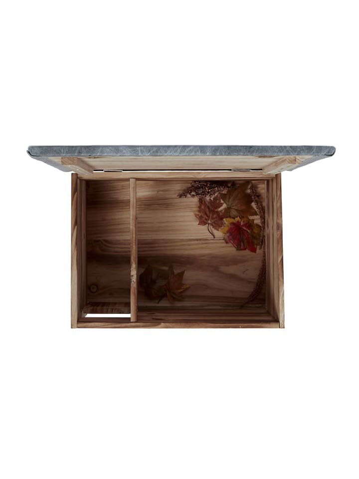 relaxdays Igelhaus Geflammt in Natur - (B)46 x (H)21 x (T)34 cm günstig kaufen onesize