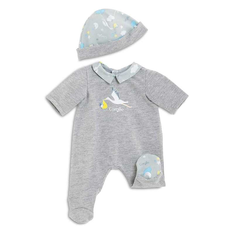 Pyjama de naissance pour poupon 30cm
