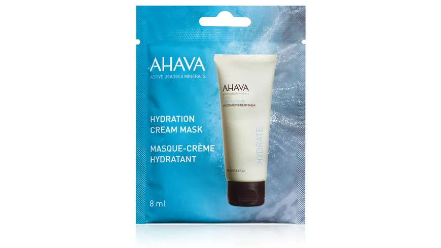 AHAVA Hydration Cream Mask Single Use 8 ml