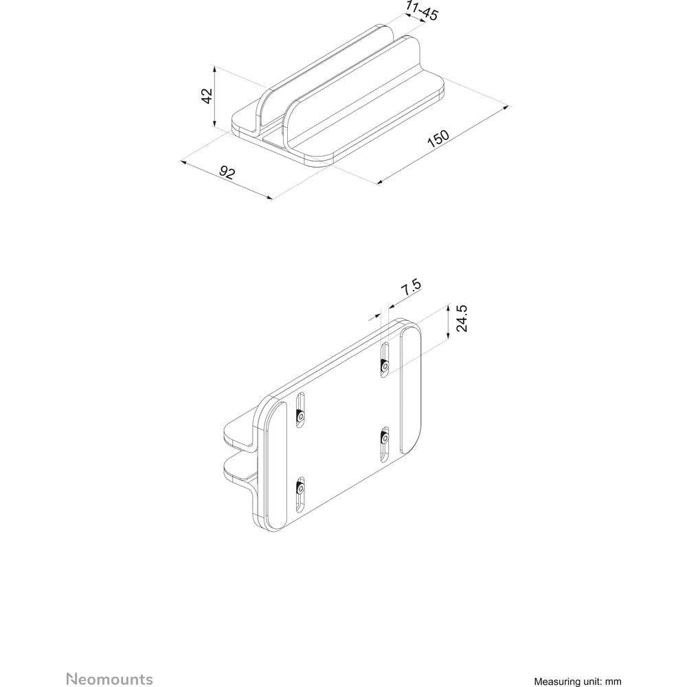 Neomounts by Newstar Laptop-Ständer Laptop-Ständer