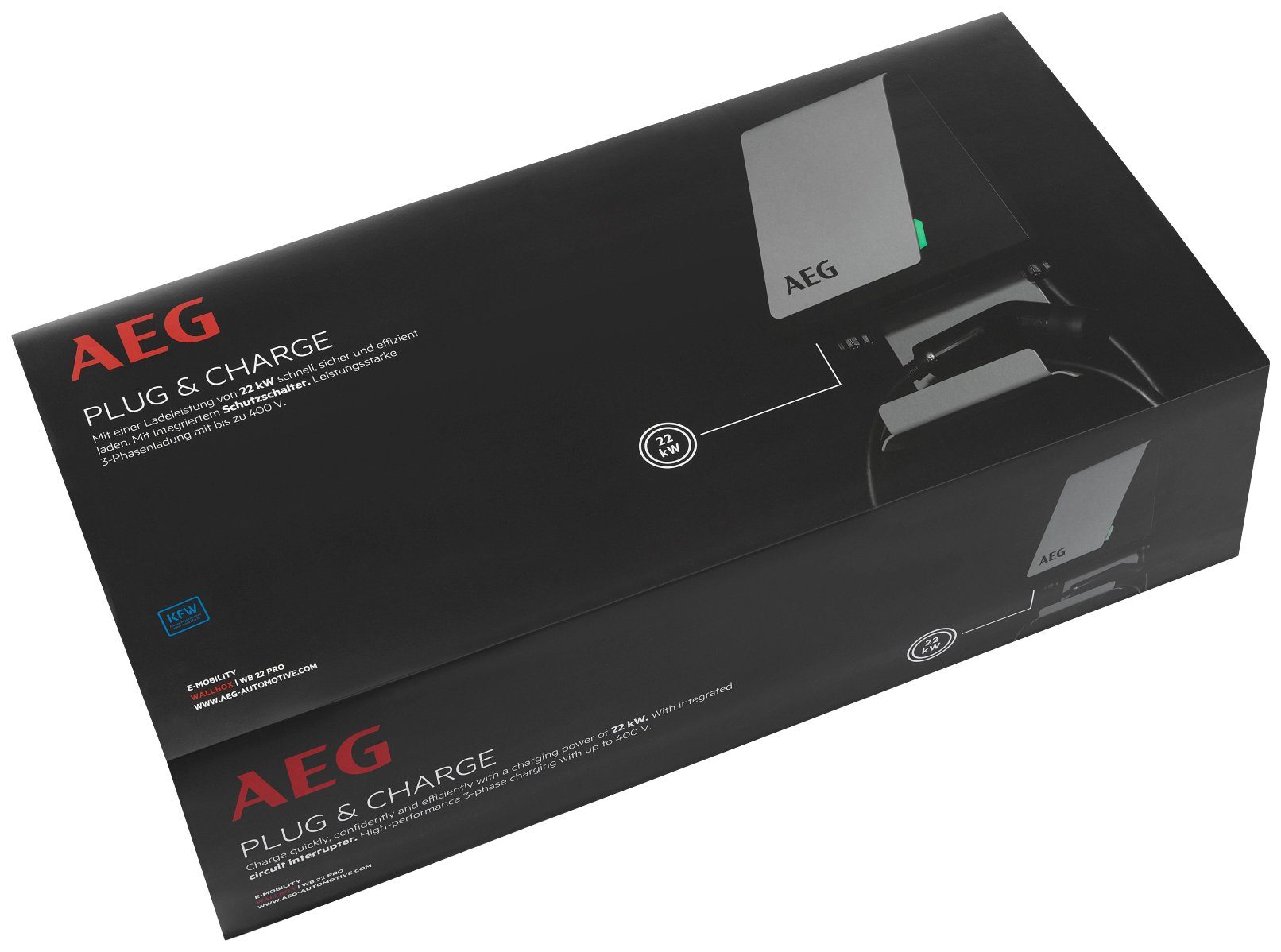 AEG stationär Elektroauto-Ladestation Wallbox WB 11 PRO, 3-phasig