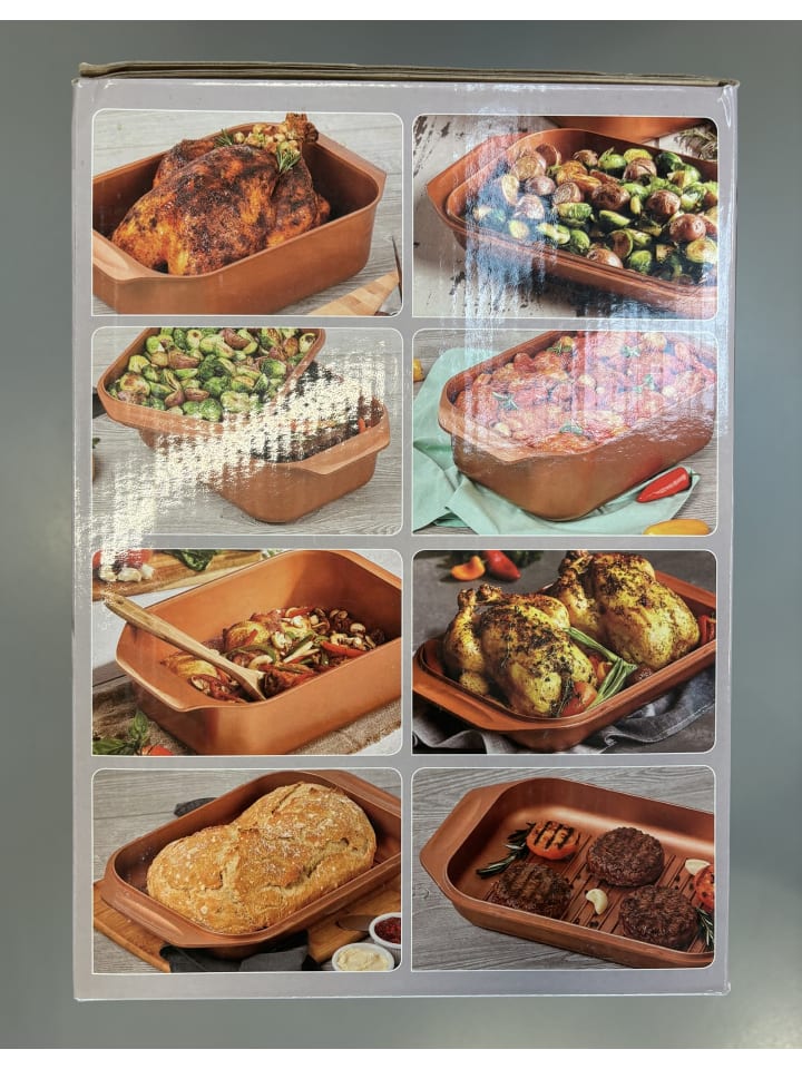 Livington Bräter Copperline WonderCooker in Rot günstig kaufen onesize