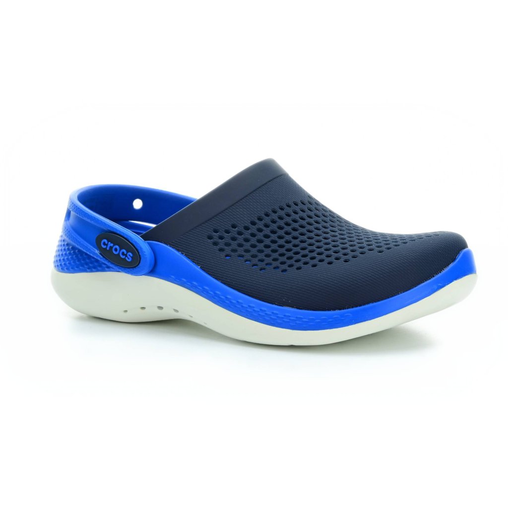 Crocs LiteRide Clog Navy/Bright Cobalt Pantoffeln