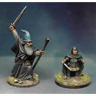 Grey Wizard & Armoured Burglar