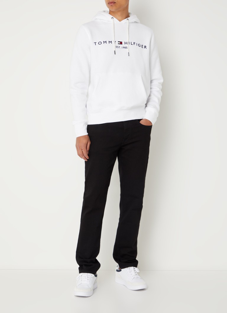 Tommy Hilfiger hoodie with kangaroo pocket and logo embroidery