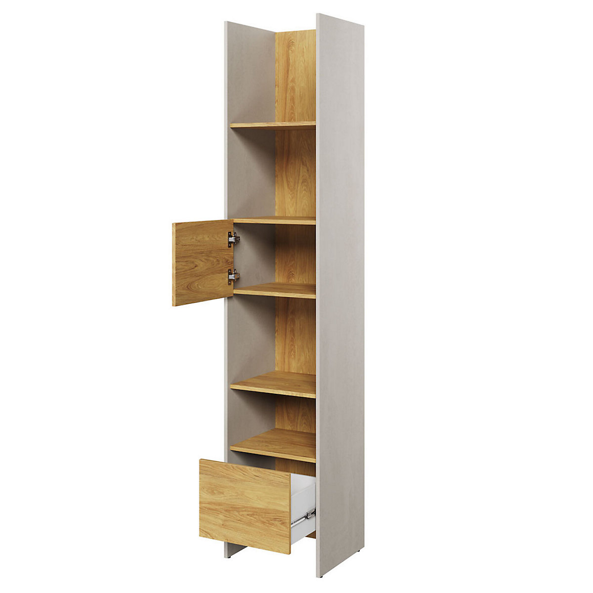 Bücherregal Standregal Teen Flex 44x40x218cm