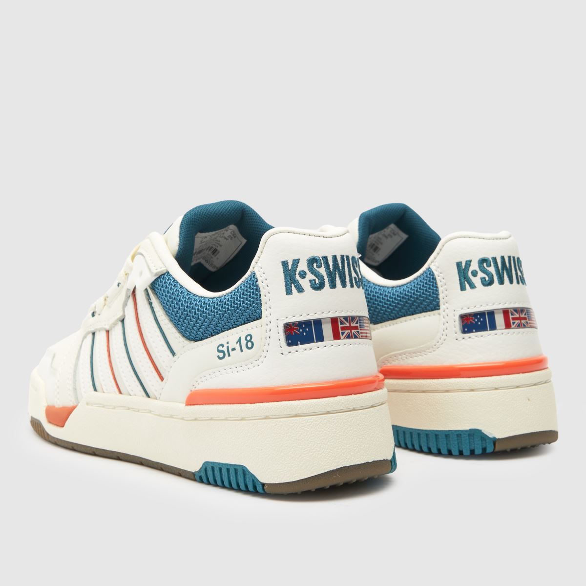K-SWISS si-18 Rival-sneakers i vitt och blått