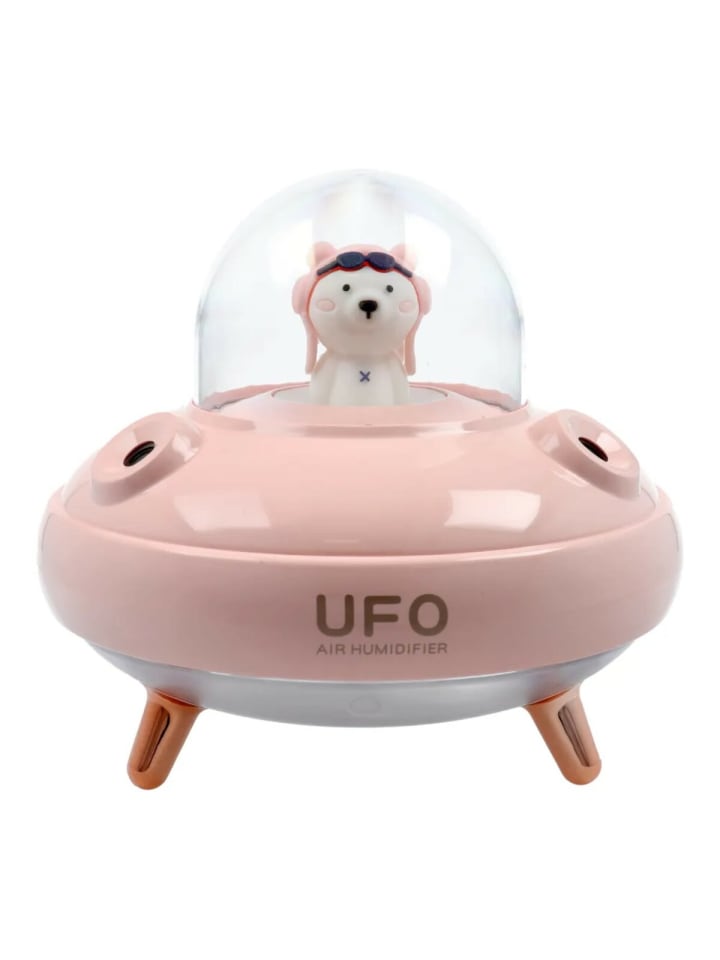 COFI 1453 Aromatherapie-Luftbefeuchter/Diffusor UFO in rosa 400ml in Schwarz günstig kaufen onesize