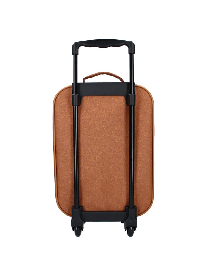 COFI 1453 Kidzroom Trolley Koffer Bärendesign für Kinder für Urlaub & Freizeit in Braun günstig kaufen 42
