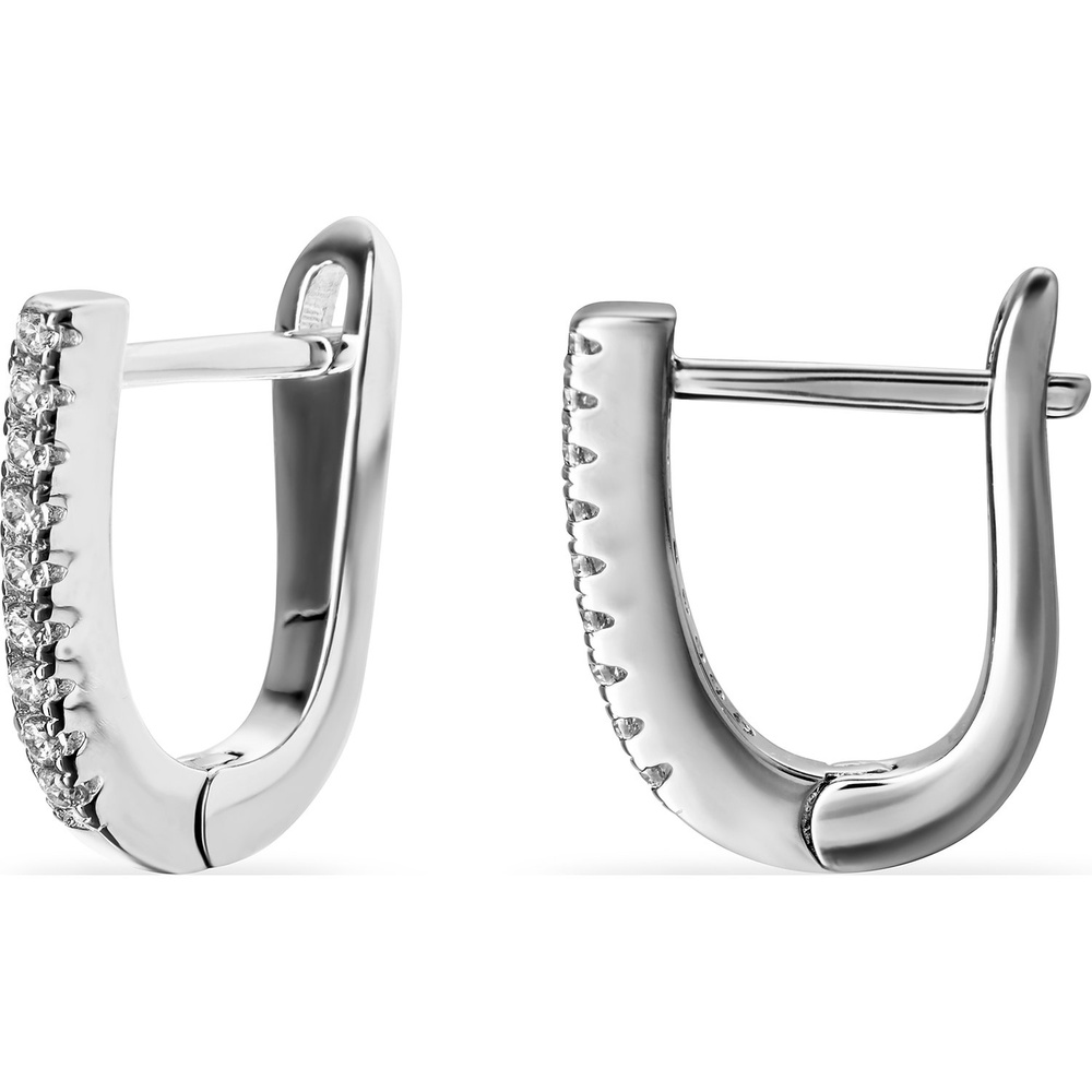 FAVS Créoles 925 Argent Boucles d'oreilles
