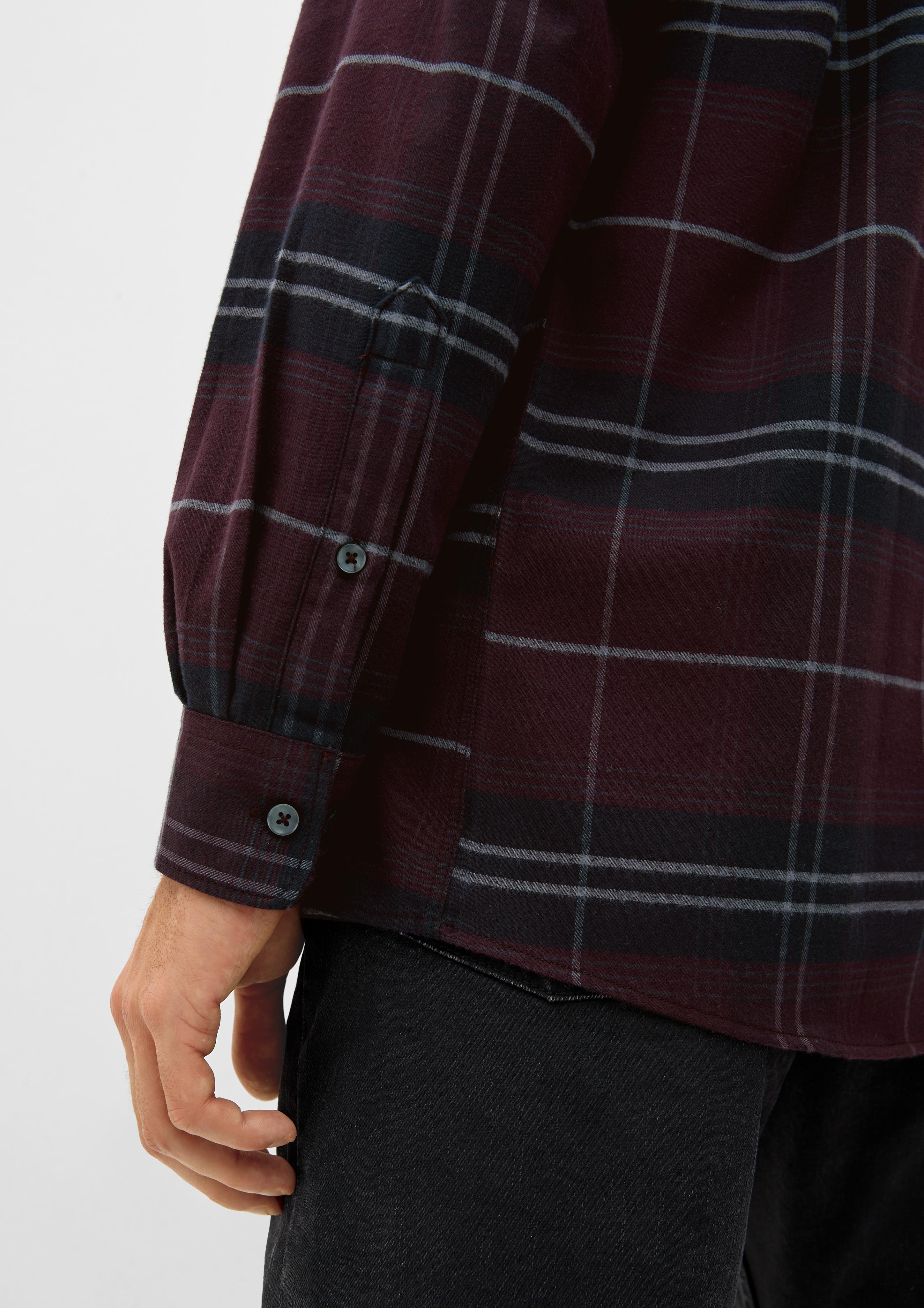 Regular: Twill-Hemd mit Karomuster  2125764-49N1