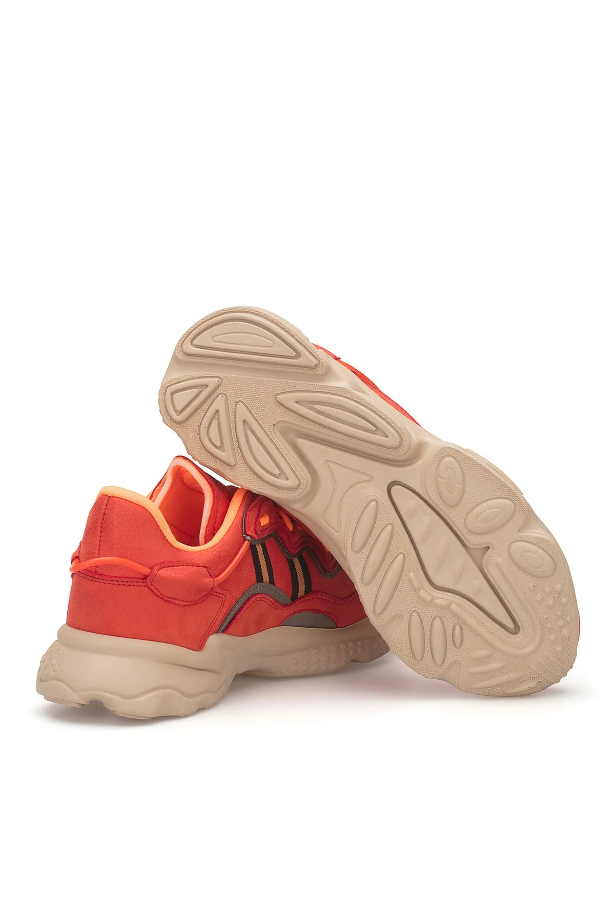 DARK SEER  Orangefarbene Unisex-Sneakers
