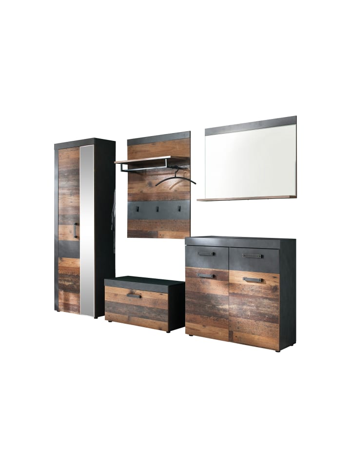 ebuy24 Garderobenaufstellung Irwin A Braun 265 x 37 cm günstig kaufen onesize
