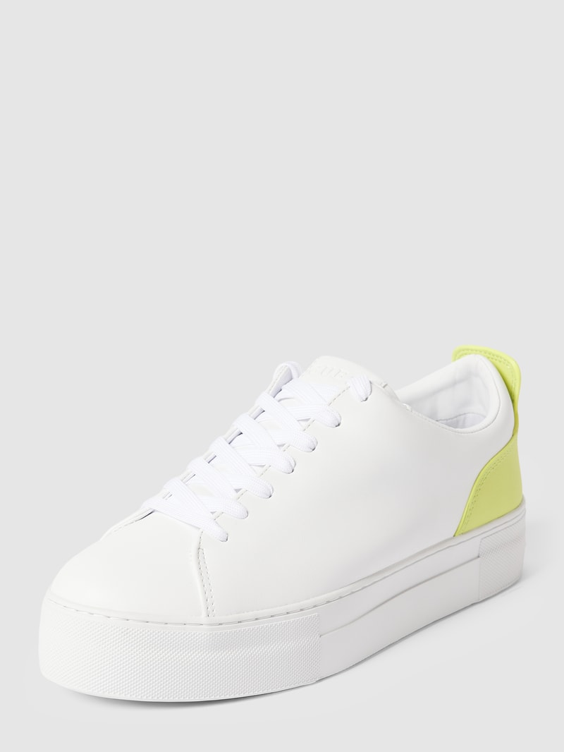 Sneaker mit Label-Details Modell 'GIAAS' in weiß