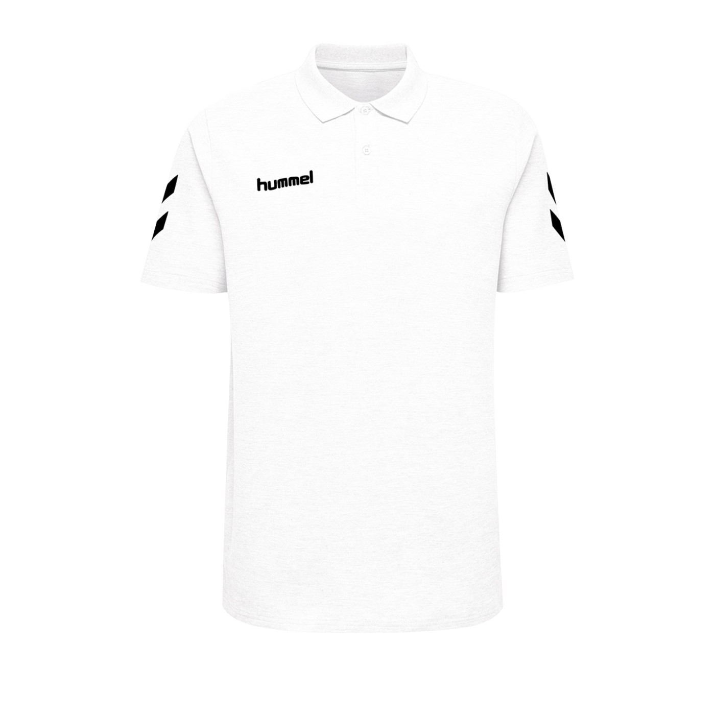 Hummel Cotton Poloshirt Kids Weiss F9001