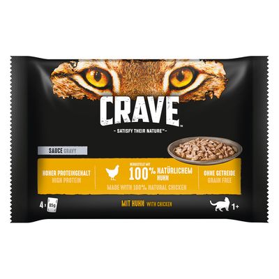 Sparpaket Crave Pouch Multipack 52 x 85 g