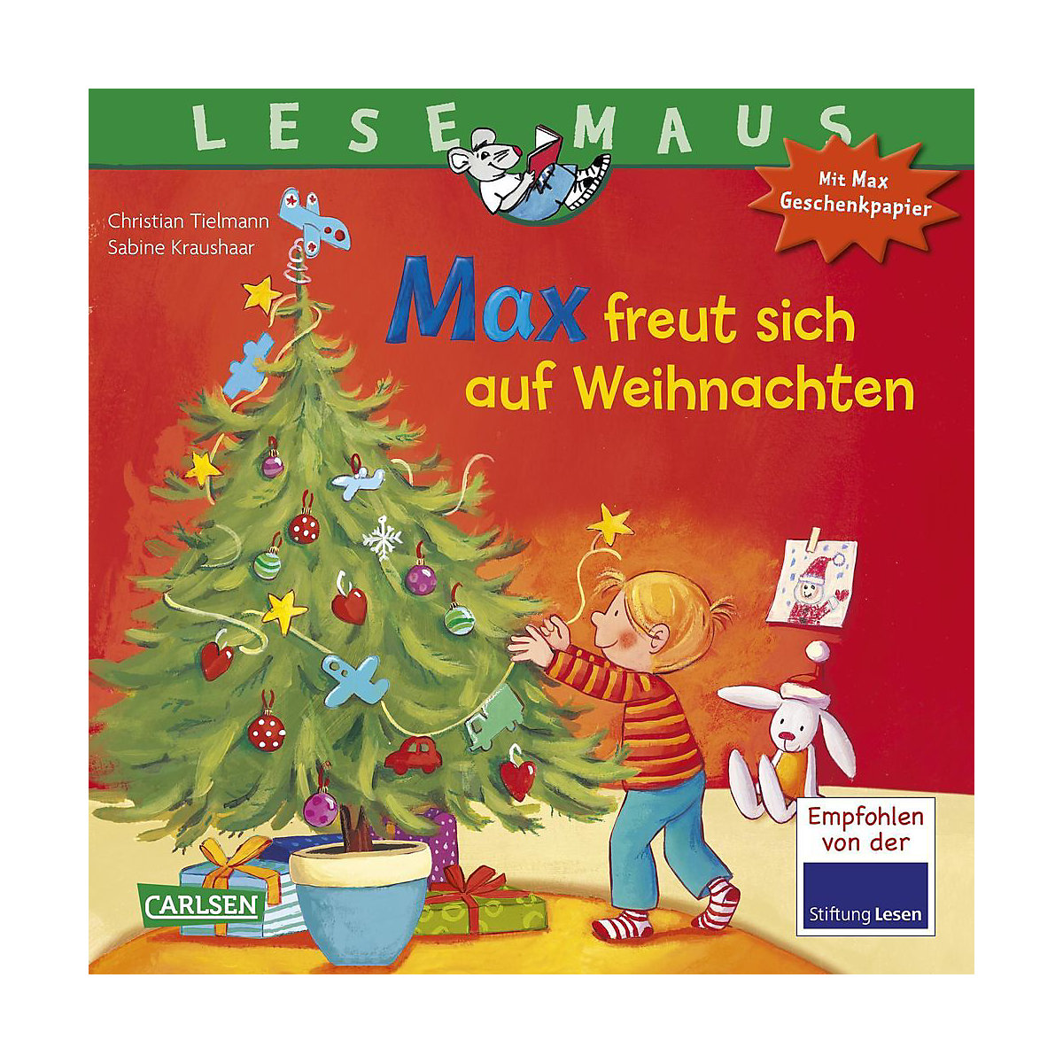 Lesemaus: Max freut sich auf Weihnachten