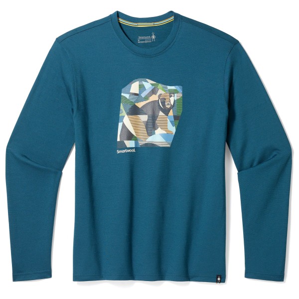 Smartwool - Backcountry Bear Graphic Long Sleeve Tee - Merinoshirt