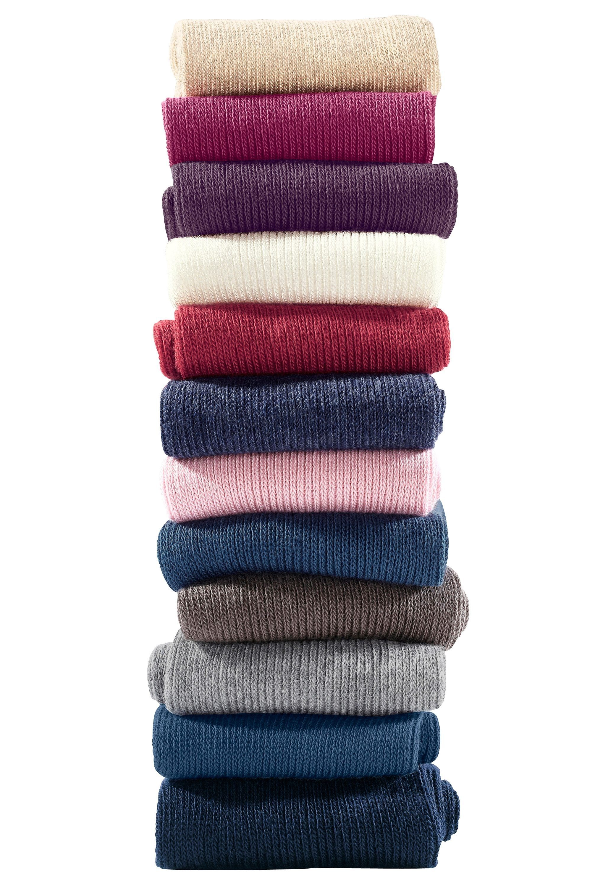 Rogo Strickleggings (Packung, 3-tlg) in Feinrippqualität