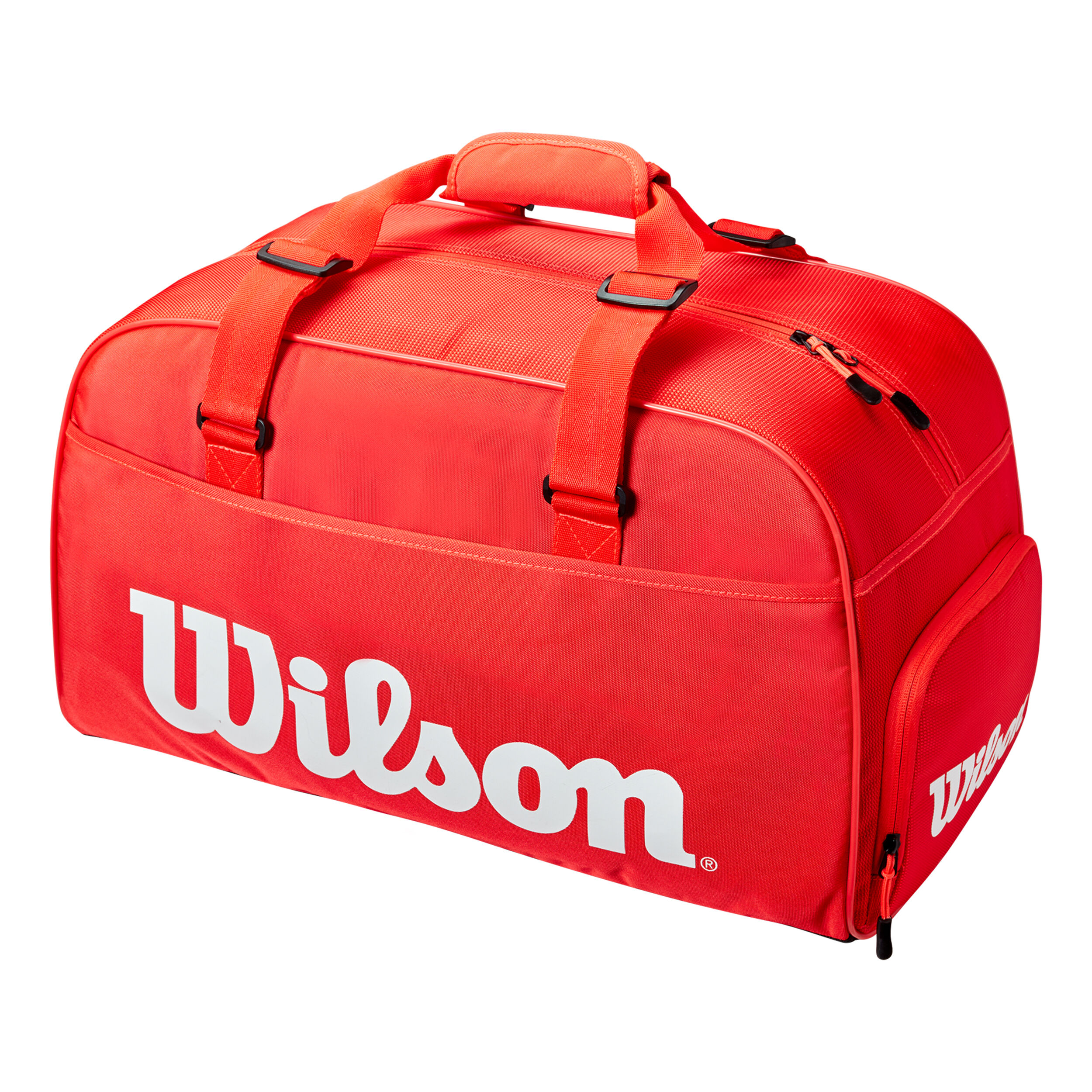 Super Tour Small Duffle Sporttasche - Rot, Weiß