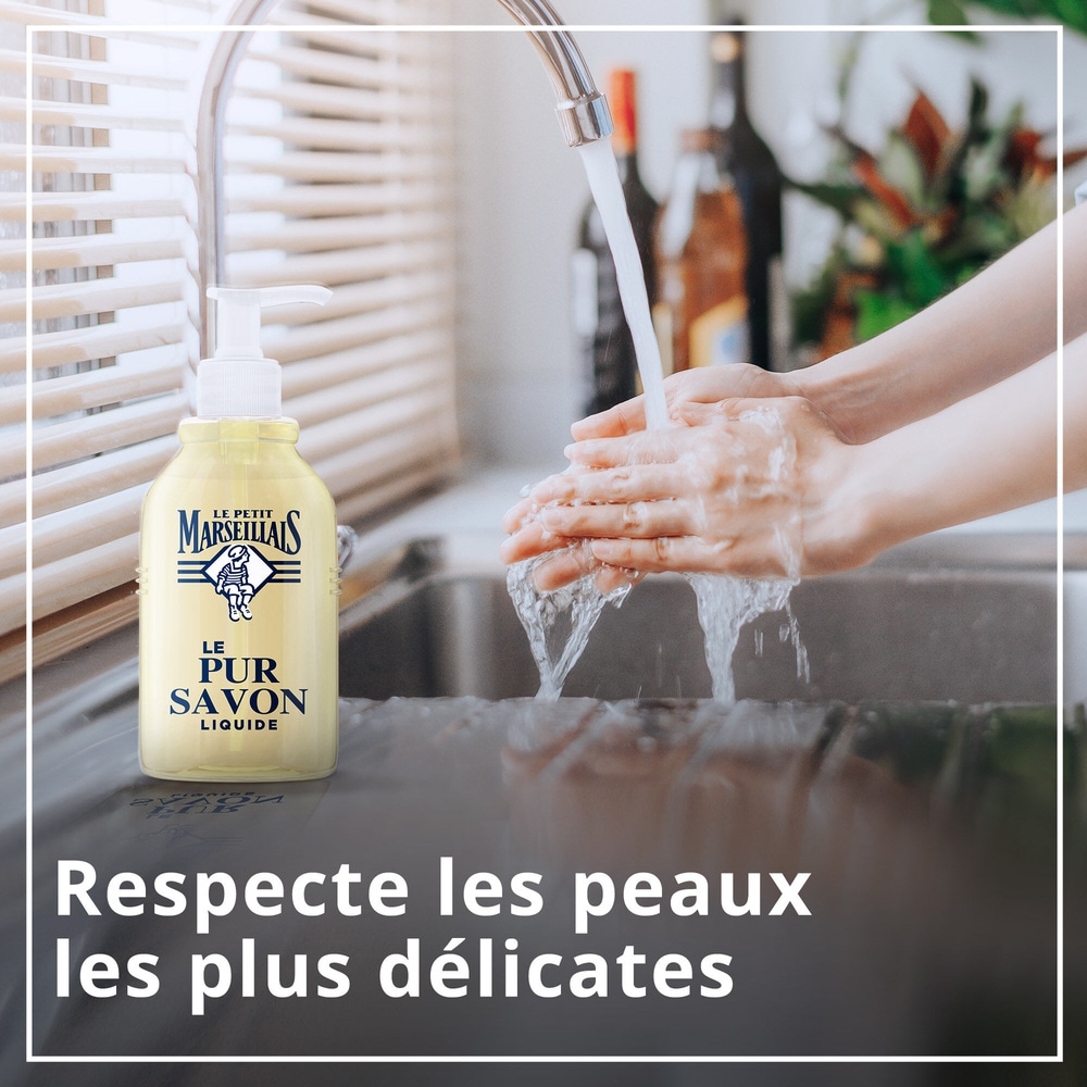 le petit marseillais Recharge Savon Liquide - Le Pur Savon -250 ml Savon