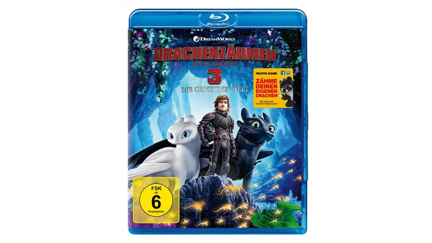 Drachenzähmen leicht gemacht 3 - Die geheime Welt (Blu-ray)