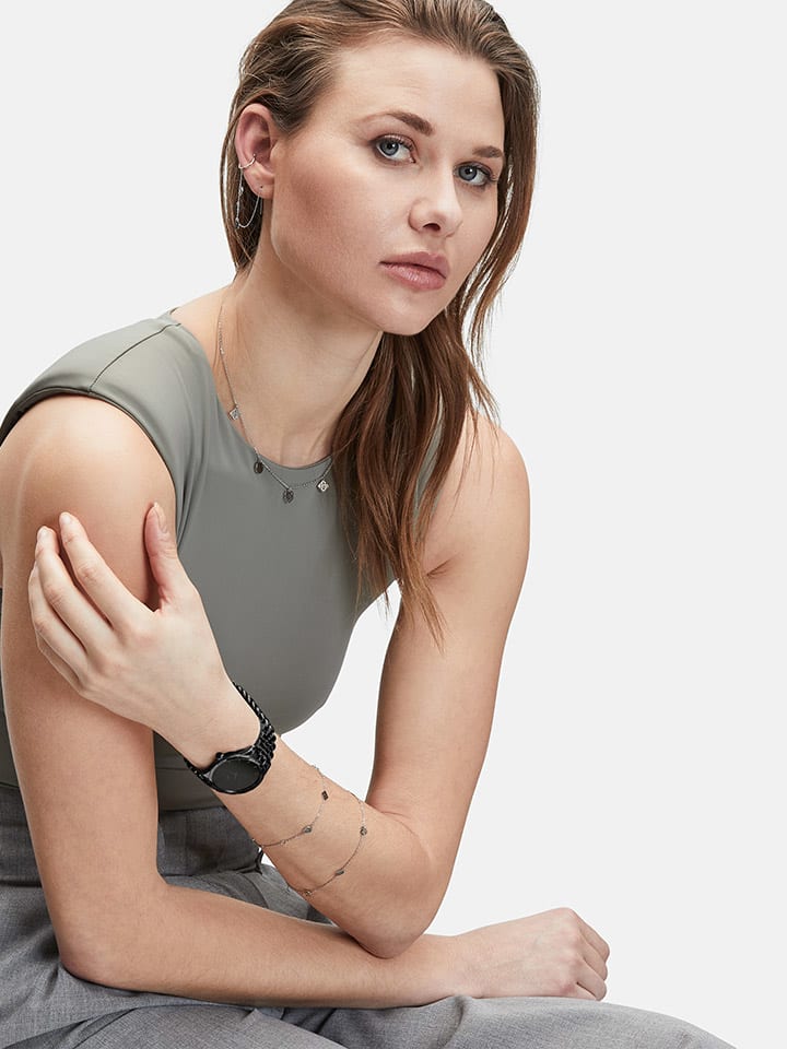 Liebeskind Quarzuhr in Schwarz günstig kaufen onesize