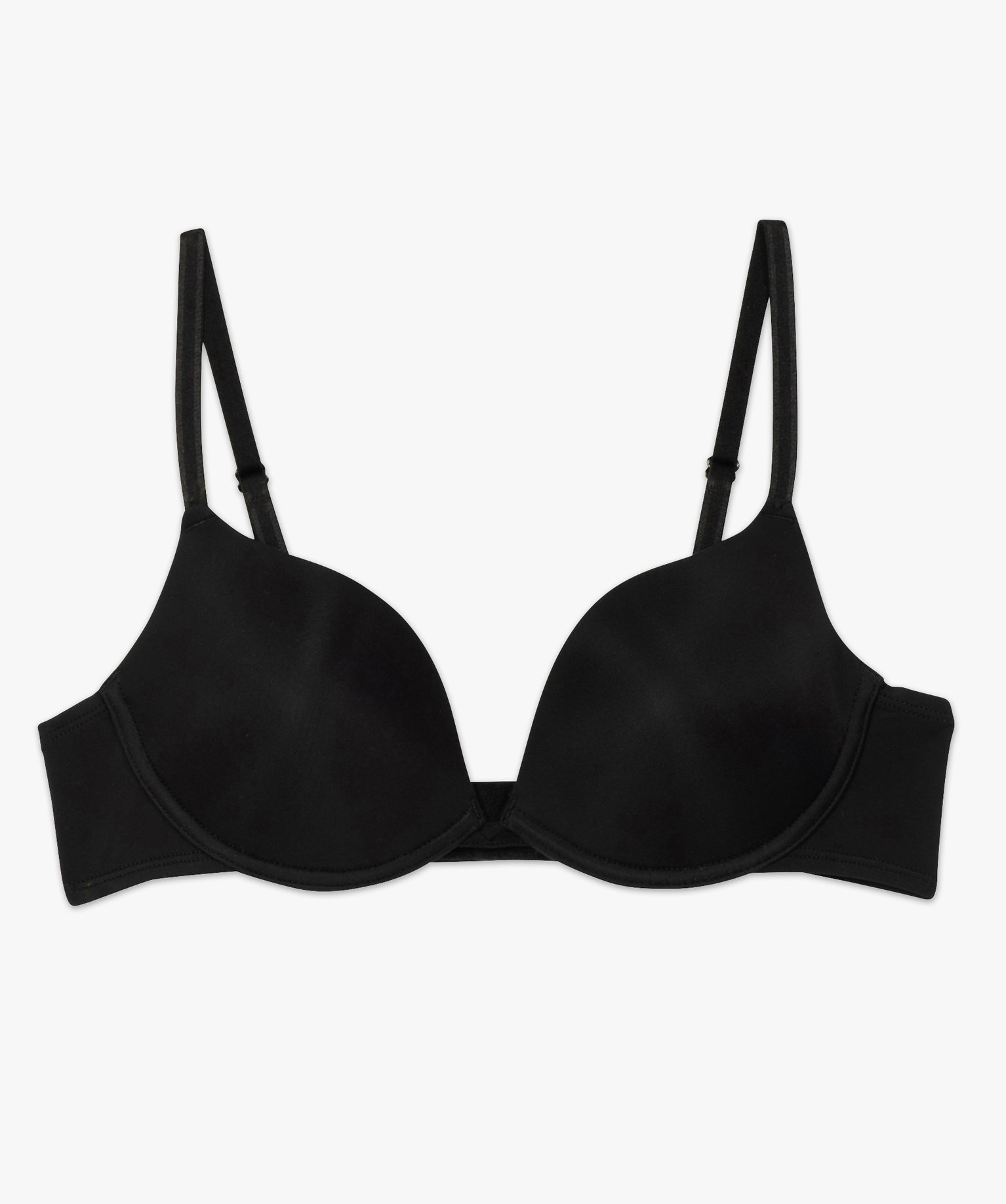 Soutien-gorge corbeille à armatures et bonnets coqués en m... noir | GEMO
