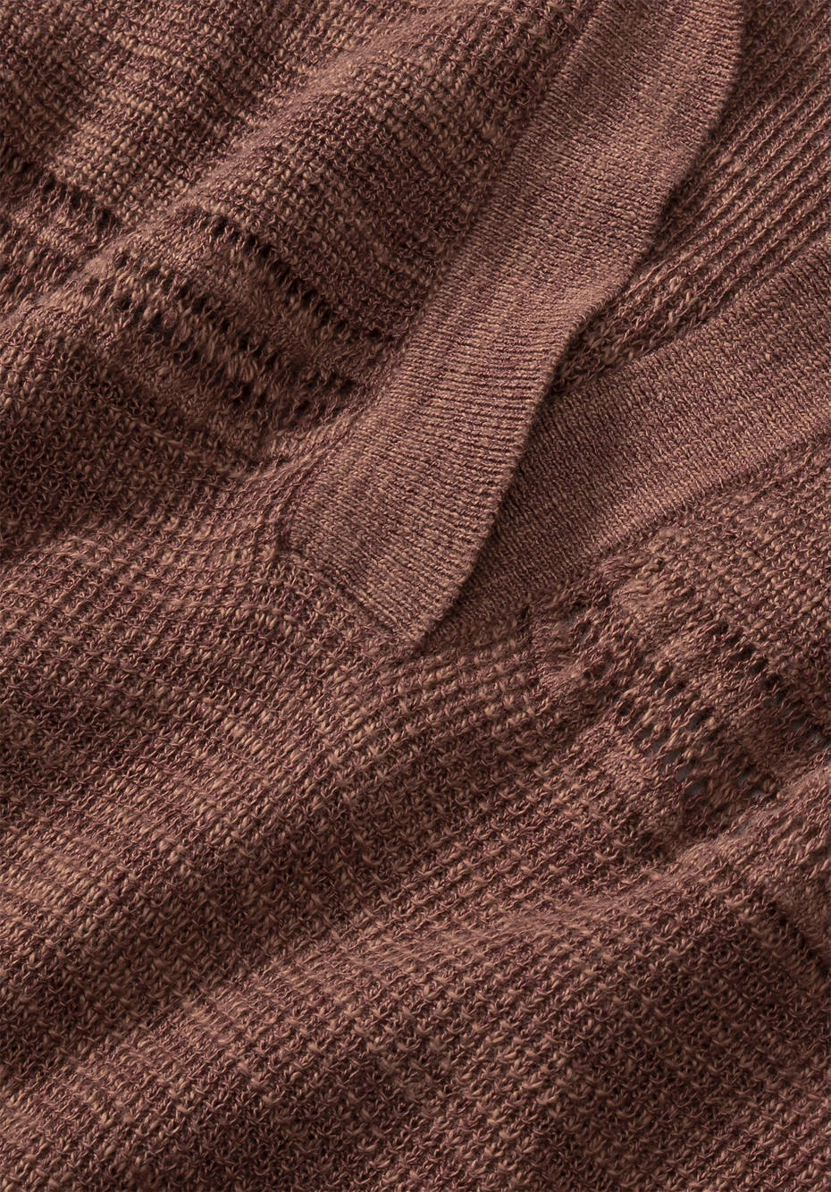 Strickkleid aus Leinen mit Bio-Baumwolle