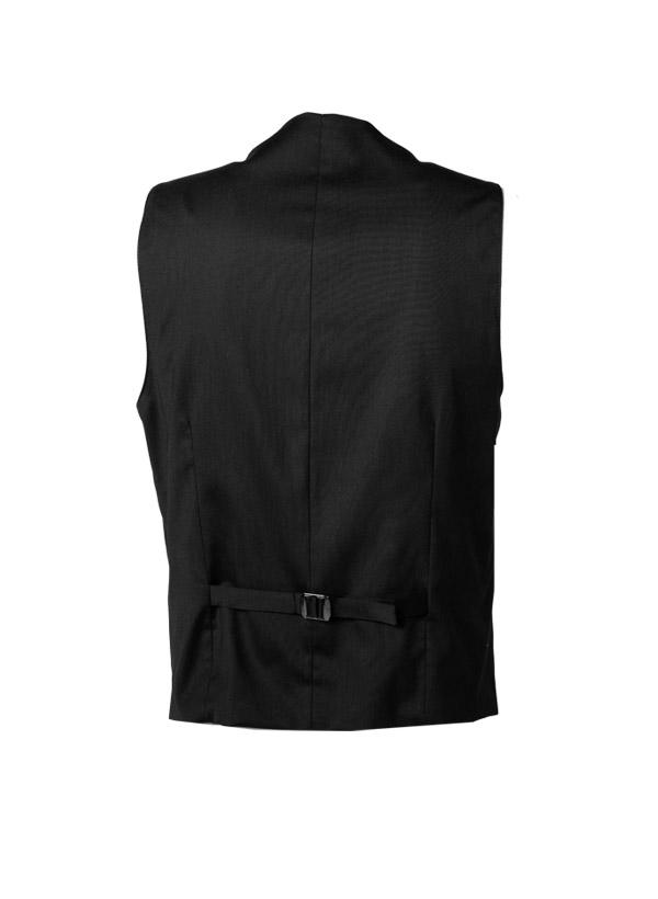 HECHTER PARIS, Weste, Shape Fit, Schurwoll-Stretch, schwarz