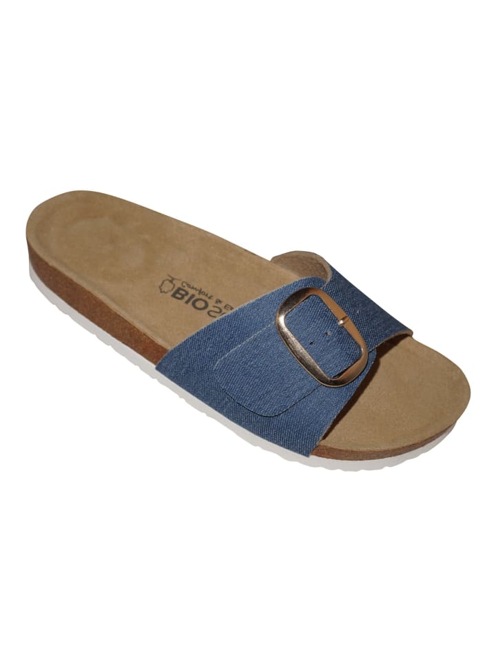 BIOSOFT Sandalen Mila in Blau günstig kaufen