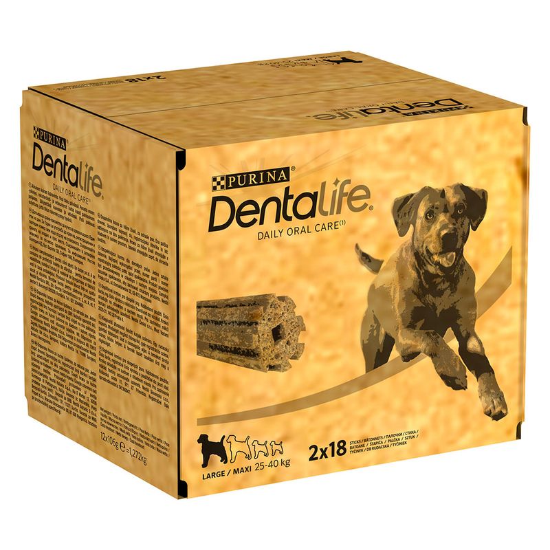 PURINA Dentalife Tägliche Zahnpflege-Snacks für große Hunde
