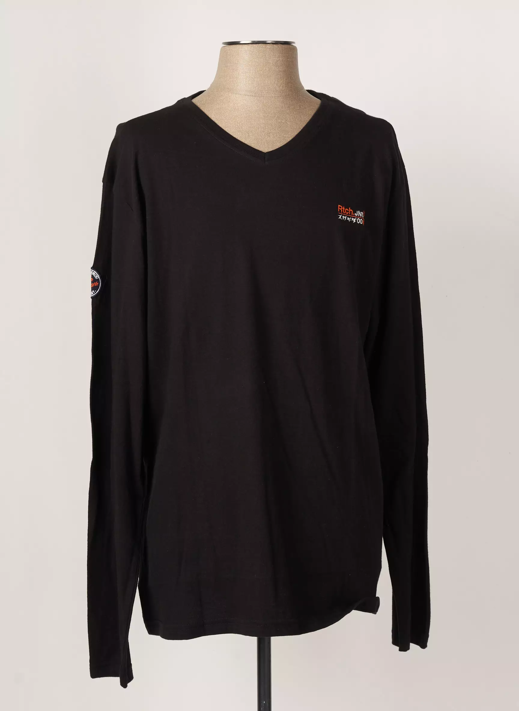 Ritchie Tshirts Homme couleur noir