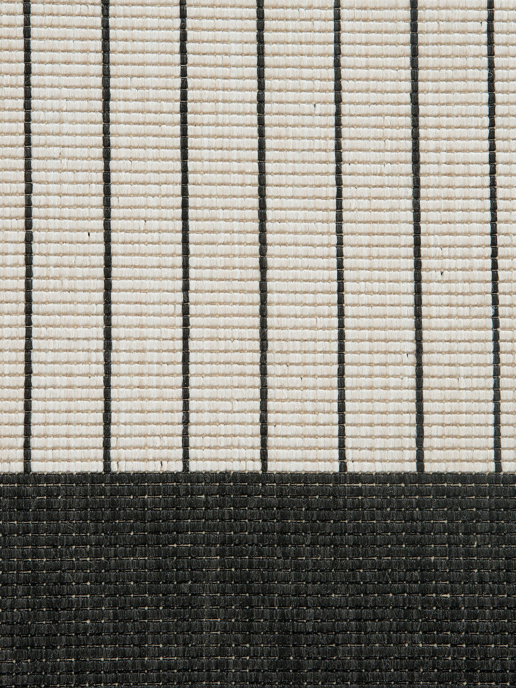 Vestero Outdoor-Teppich, Schwarz/Weiss