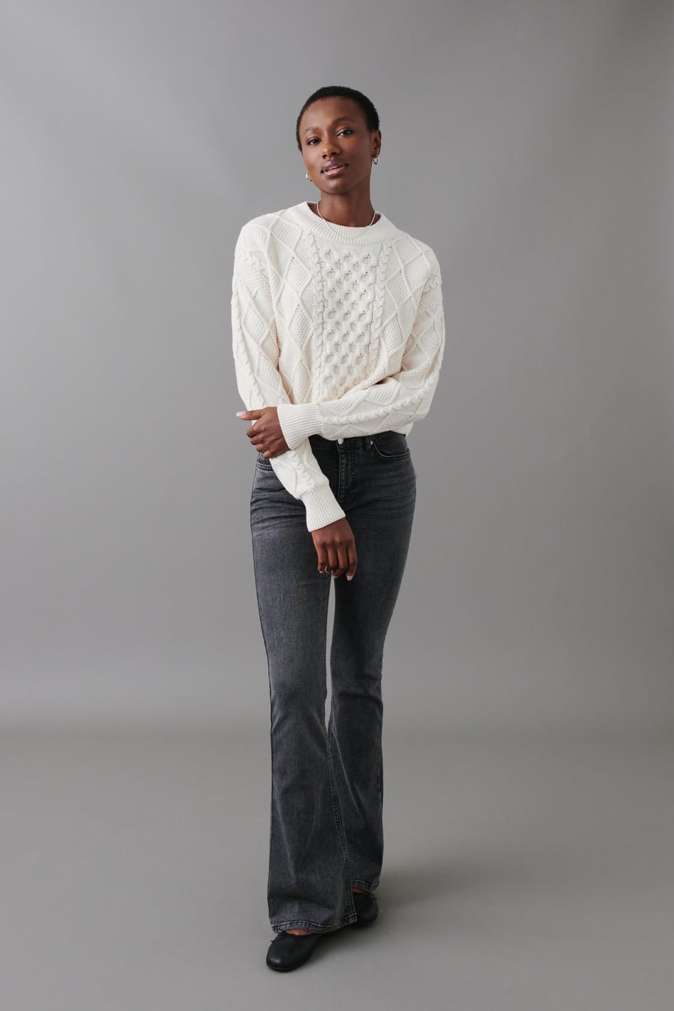 Low tall bootcut jeans