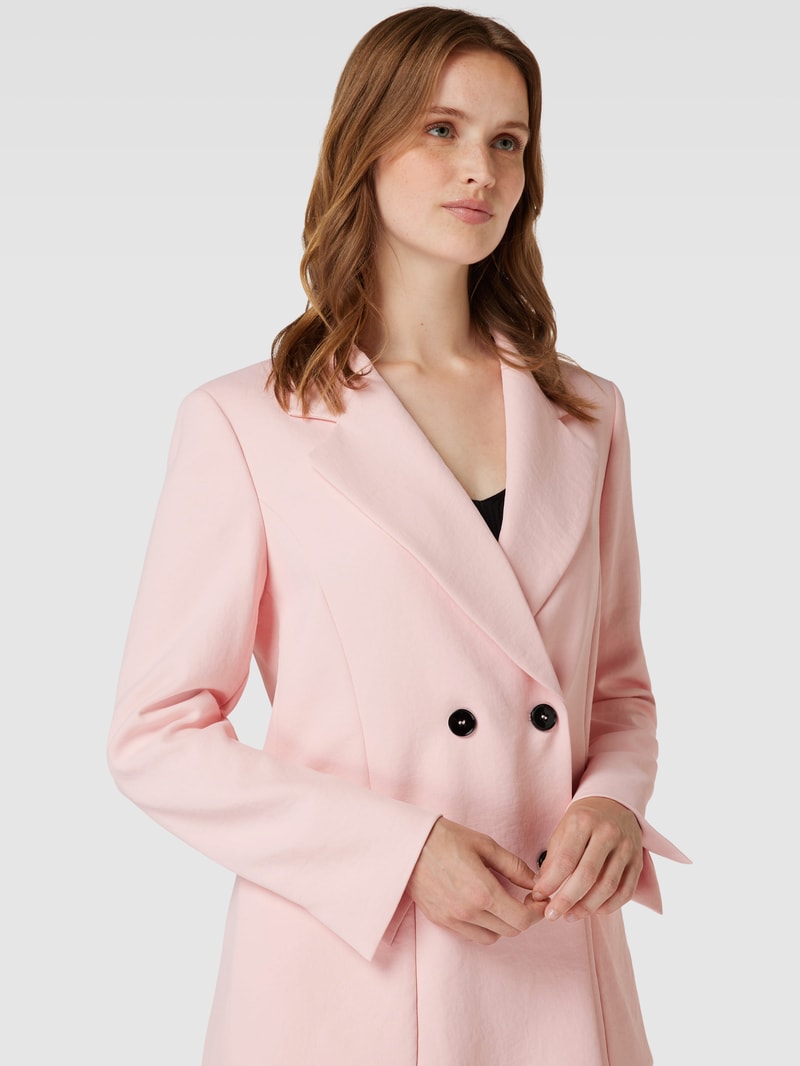 Blazer mit Knopfverschluss in rosa