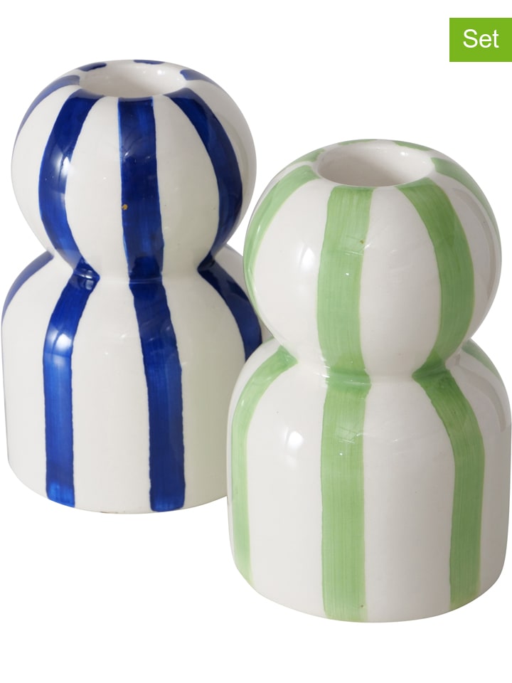 Boltze 2er-Set: Kerzenleuchter 