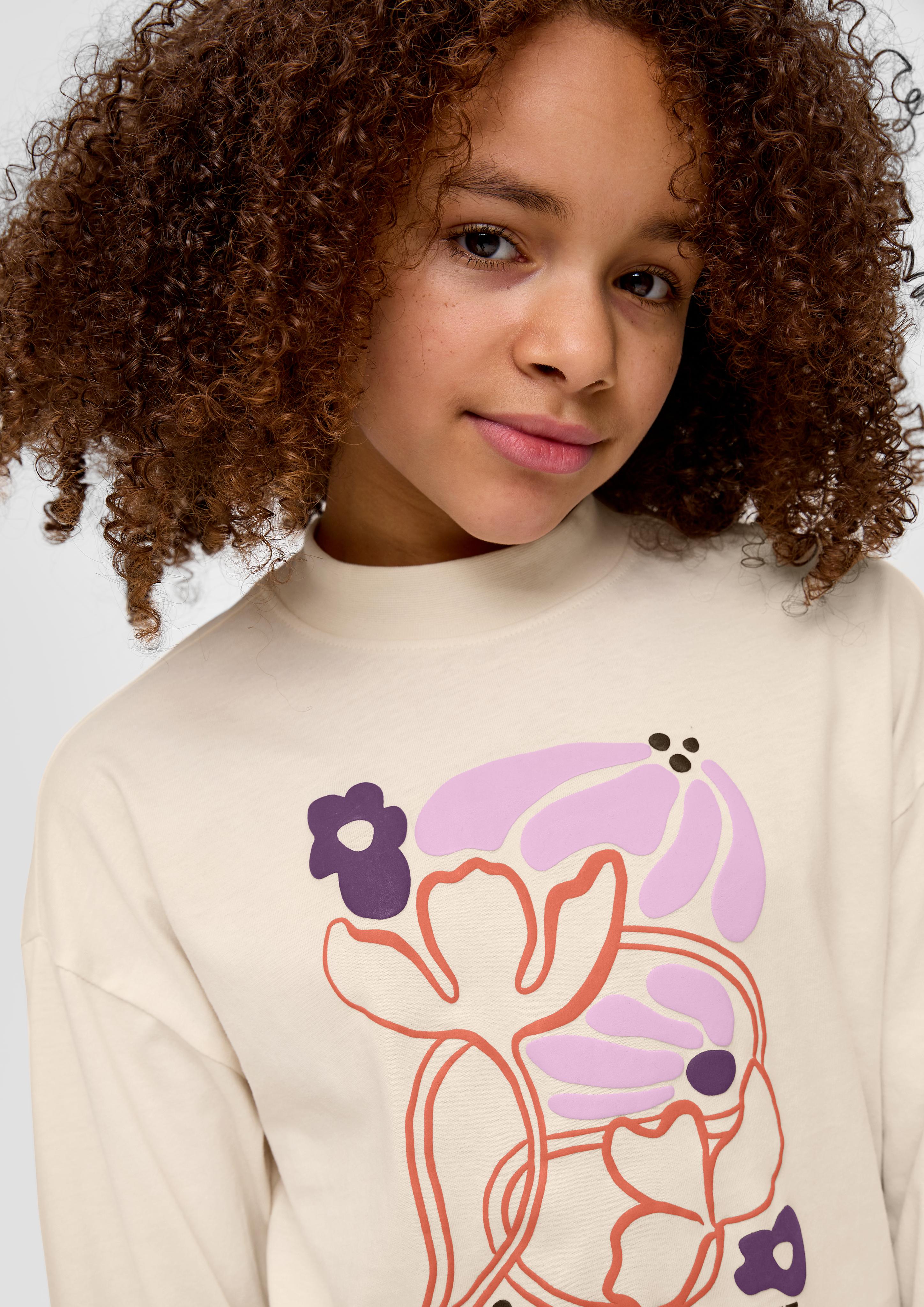 Longsleeve mit Frontprint  2133795-0805