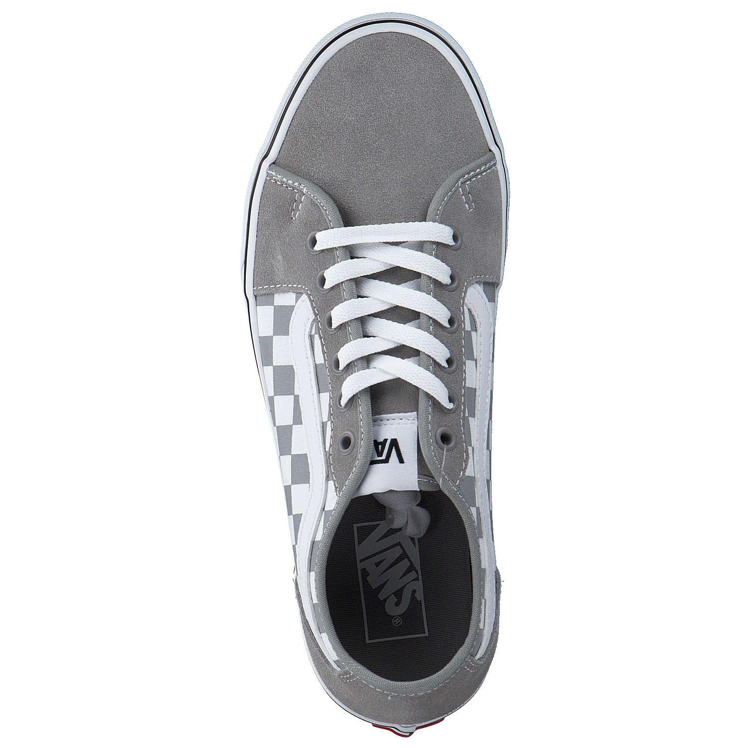 Vans Filmore VN0A3WKZ, Sneakers Low, Herren, Grau Weiß
