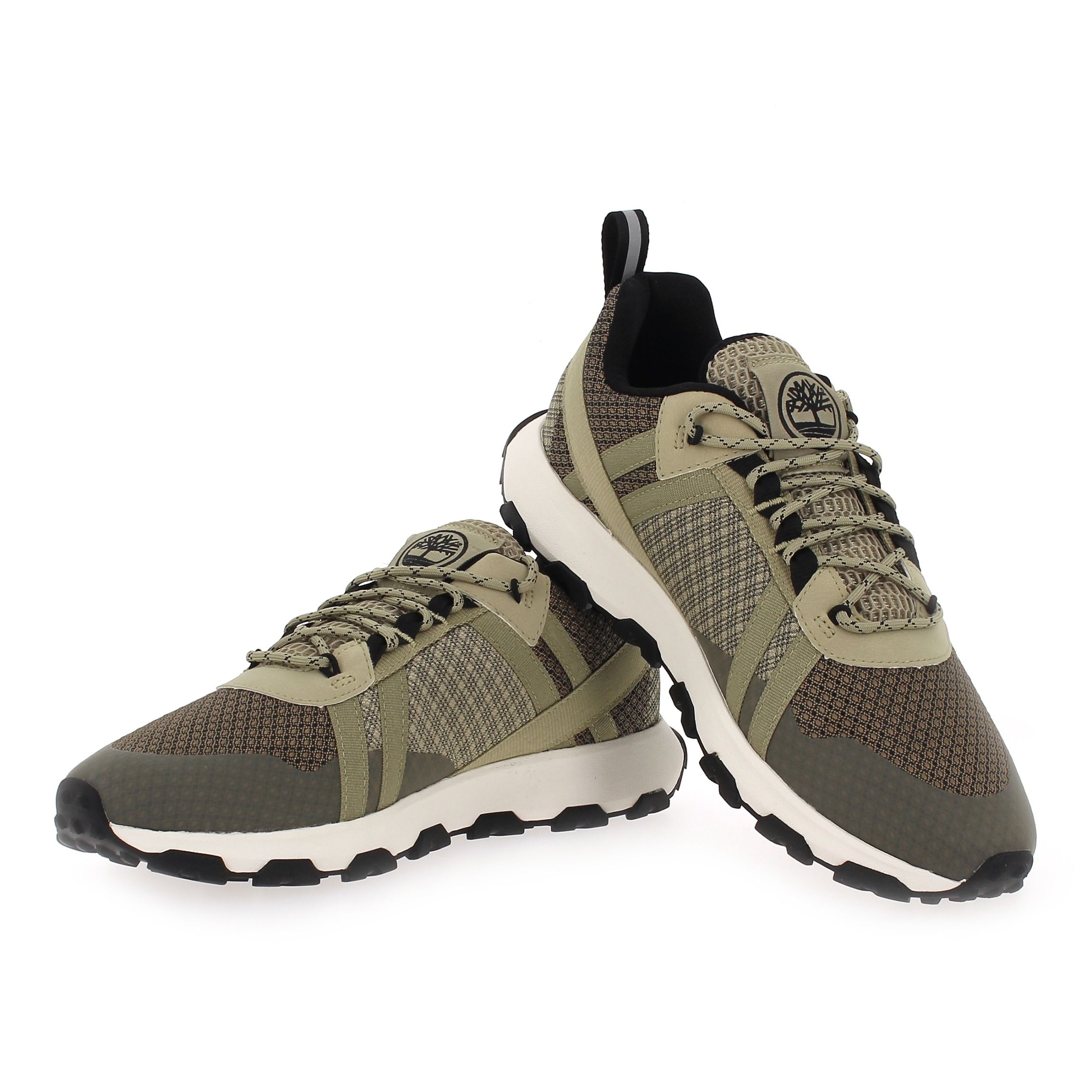 Timberland  WINDSOR TRAIL LOW - Kaki Noir